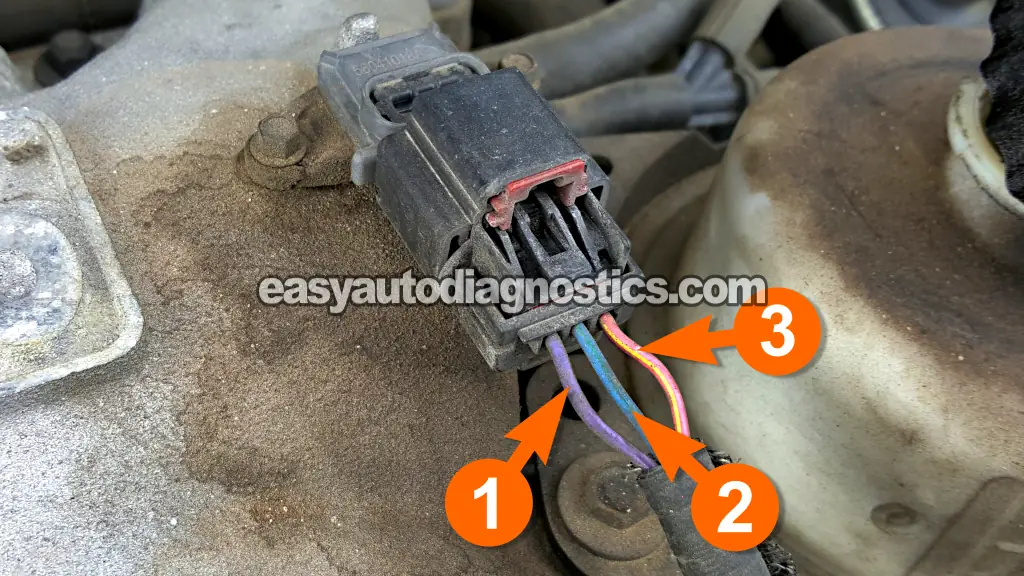 Checking The MAP Signal With A Multimeter. How To Test The MAP Sensor (1996, 1997, 1998, 1999, 2000 3.8L V6 Grand Caravan, Town And Country, Grand Voyager)